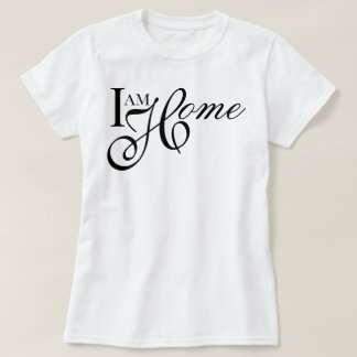"ただいま" 喜びに満ちた美しいソフトな肯定の言葉 Tシャツ
