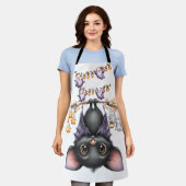 ただうろついてるよ、バットマン エプロン (着用した状態)