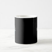 ただおもしろい一つシャーク歯I約束レトロVi コーヒーマグカップ (中央)