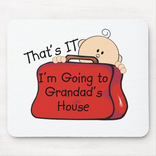 ただそれだけ祖父 マウスパッド (正面)