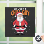 ただのゆるい男ミームクリスマス面白い2025 ウィンドウサイン (ホーム)