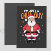 ただのんびりした奴のクリスマスミーム2025 招待状 (正面/裏面)