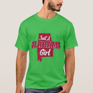 ただのアラバマ娘 Tシャツ