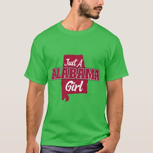 ただのアラバマ娘 Tシャツ (正面)