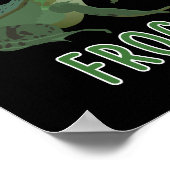 ただのカエル好きの女の子 ポスター (角)