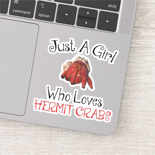 ただのカニ好きな女の子 シール (詳細)
