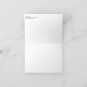 「ただのキス絵を描の船だ サンキューカード (内部)