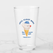 ただのクリームじゃない。 Chill Float Mode: 犬のアイスクリーム タンブラーグラス (正面)