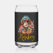 ただのクール猿 ガラス缶 (裏面)