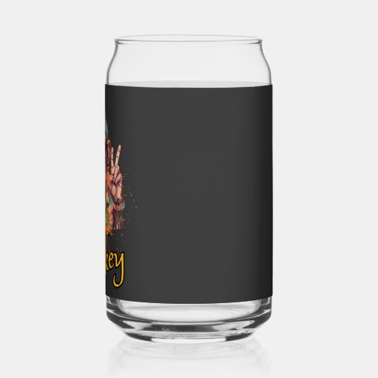 ただのクール猿 ガラス缶 (右)