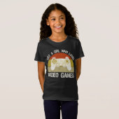 ただのゲーマーガール Tシャツ (正面フル)
