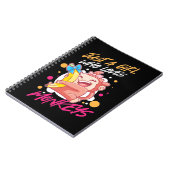 ただのサルが好きな女の子 ノートブック (左側)