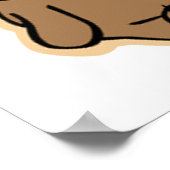 ただのテディベア ポスター (角)