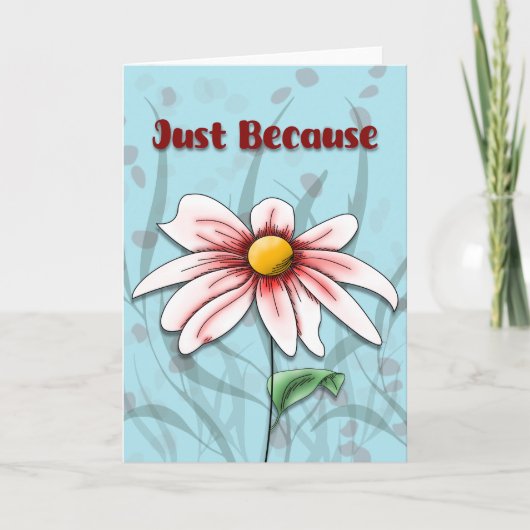 ただのデイジー カード (正面)