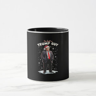 ただのトランプ支持者、くつろぎのクリスマスサンタ マグカップ