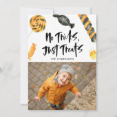 ただのトリックはない |ハロウィーンフォトカード シーズンカード (正面)