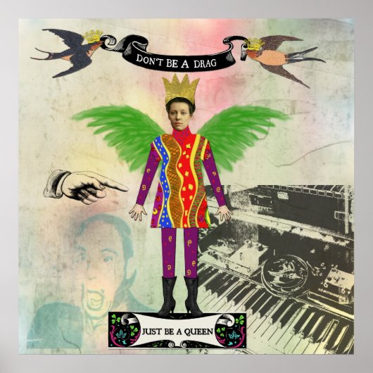 ただのドラッグじゃなくてクイーンポスター ポスター (正面)