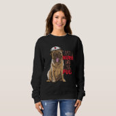 ただのナースでPugsエッセンシャルTシャツ720 スウェットシャツ (正面フル)