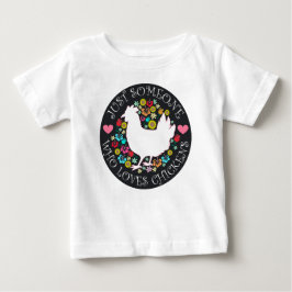 ただのニワトリ好き ベビーTシャツ