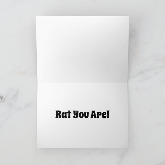 ただのネズミ カード (内部)