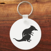 ただのネズミ キーホルダー (正面)