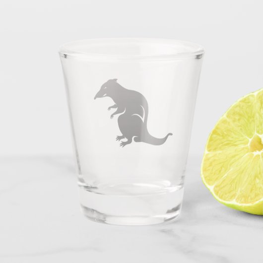 ただのネズミ ショットグラス (裏面)