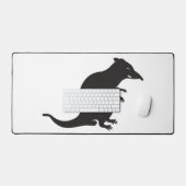 ただのネズミ デスクマット (キーボード&マウス)