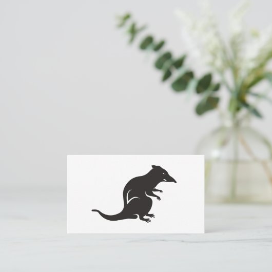 ただのネズミ 名刺 (スタンド正面)