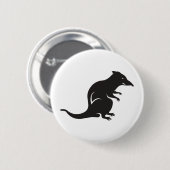 ただのネズミ 缶バッジ (正面&裏面)