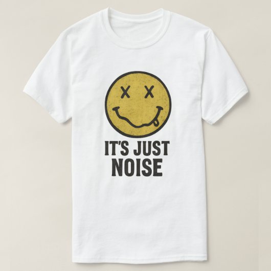 ただのノイズ Tシャツ (デザイン正面)