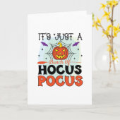 ただのハロウィンのトリックだ カード (黄色い花)