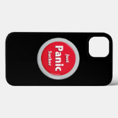 ただのパニックボタン野郎 Case-Mate iPhoneケース (裏面 (横))