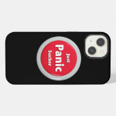 ただのパニックボタン野郎 iPhoneケース (裏面横)
