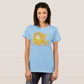 ただのビーチン!(3D日/黄) Tシャツ (正面フル)