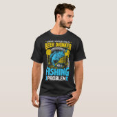 ただのビール好きな釣りバカ Tシャツ (正面フル)