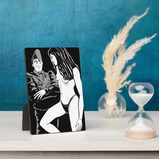 ただのピエロ フォトプラーク (側面)