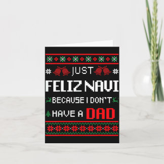 ただのフェリスナビ だってパパがいないから醜いクリスマス カード