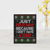 ただのフェリズナビだからパパがいないの ugly Xm カード (黄色い花)