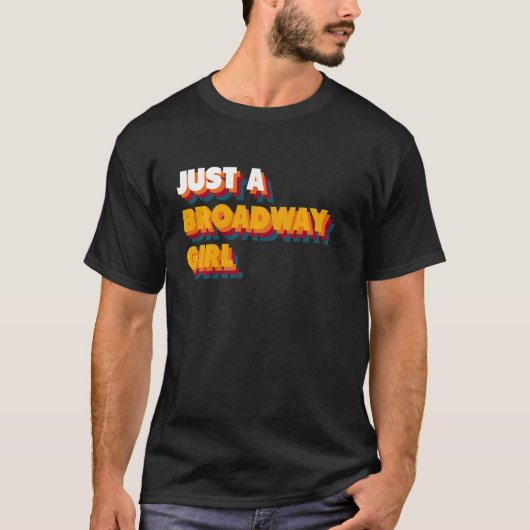 ただのブロードウェイ Tシャツ (正面)