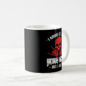 ただのヘビーメタル音楽だが私はメタルヘッドが好きだ コーヒーマグカップ (正面右)