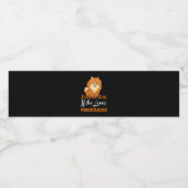 ただのポメラニア犬 ペットボトルラベル (シングルラベル)