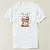 ただのメルドン中です Tシャツ (デザイン正面)