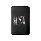 ただのラム酒と酒色の海賊で バスマット (正面縦)