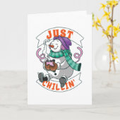 ただのリラックス カード (黄色い花)