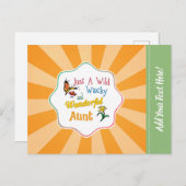 ただのワッキーな素敵な叔母 ポストカード (正面/裏面)