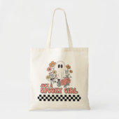 ただの不気味な女の子の幽霊ハロウィーン トートバッグ (正面)