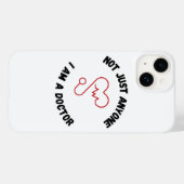 ただの人間じゃない - 私は医者です iPhoneケース Case-Mate iPhoneケース (裏面 (横))