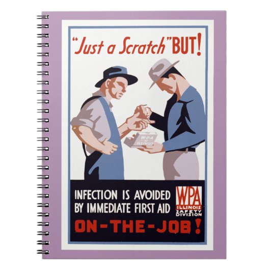 ただの傷だ – でも！ ノートブック (正面)