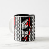 ただの冗談 ツートーンマグカップ (正面左)