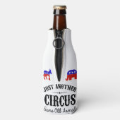 ただの別のサーカス™選挙ボトルクール ボトルクーラー (ボトル裏面)